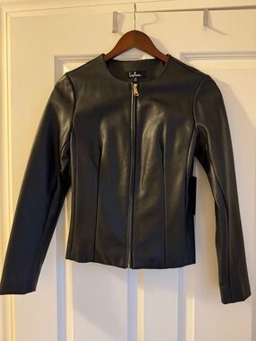 NWT Lulus Faux Leather Jacket